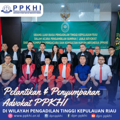 PENGAMBILAN SUMPAH ADVOKAT 2025 WILAYAH HUKUM PENGADILAN TINGGI KEPULAUAN RIAU