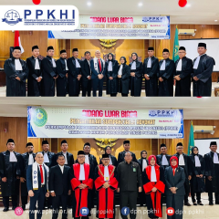 PENGAMBILAN SUMPAH ADVOKAT WILAYAH HUKUM PENGADILAN TINGGI PADANG